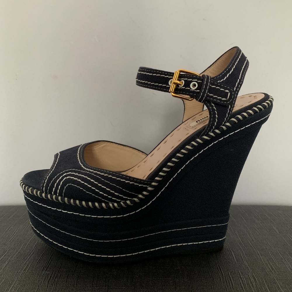 Miu Miu Wedge Heels